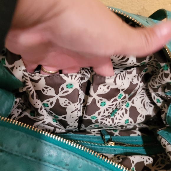 Marc by Marc jacobs ostrich embossed emerald purse - Picture 14 of 15